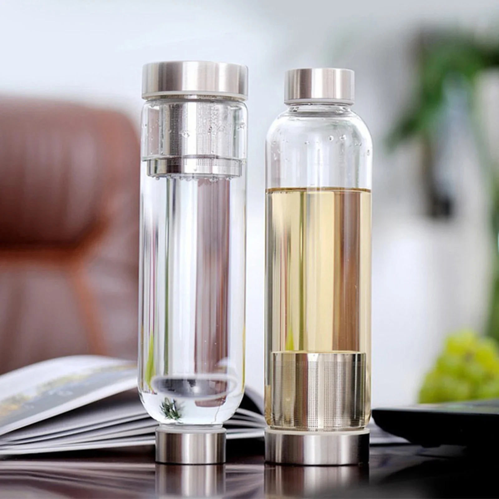 Glass Sport Water Bottle Tea I - огляд і ціна Outdoor Sport Glass Water Bottle